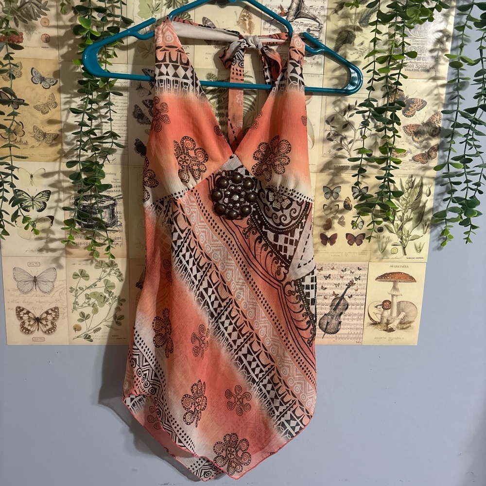Y2K Halter Top